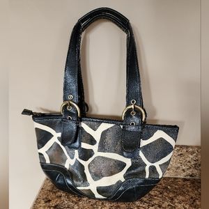 Cow Print Purse